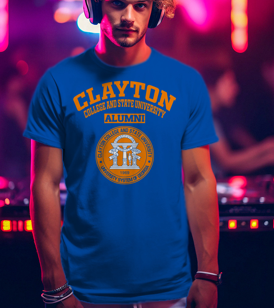 Clayton College And State University Alumni Seal University System Of Georgia T-Shirt