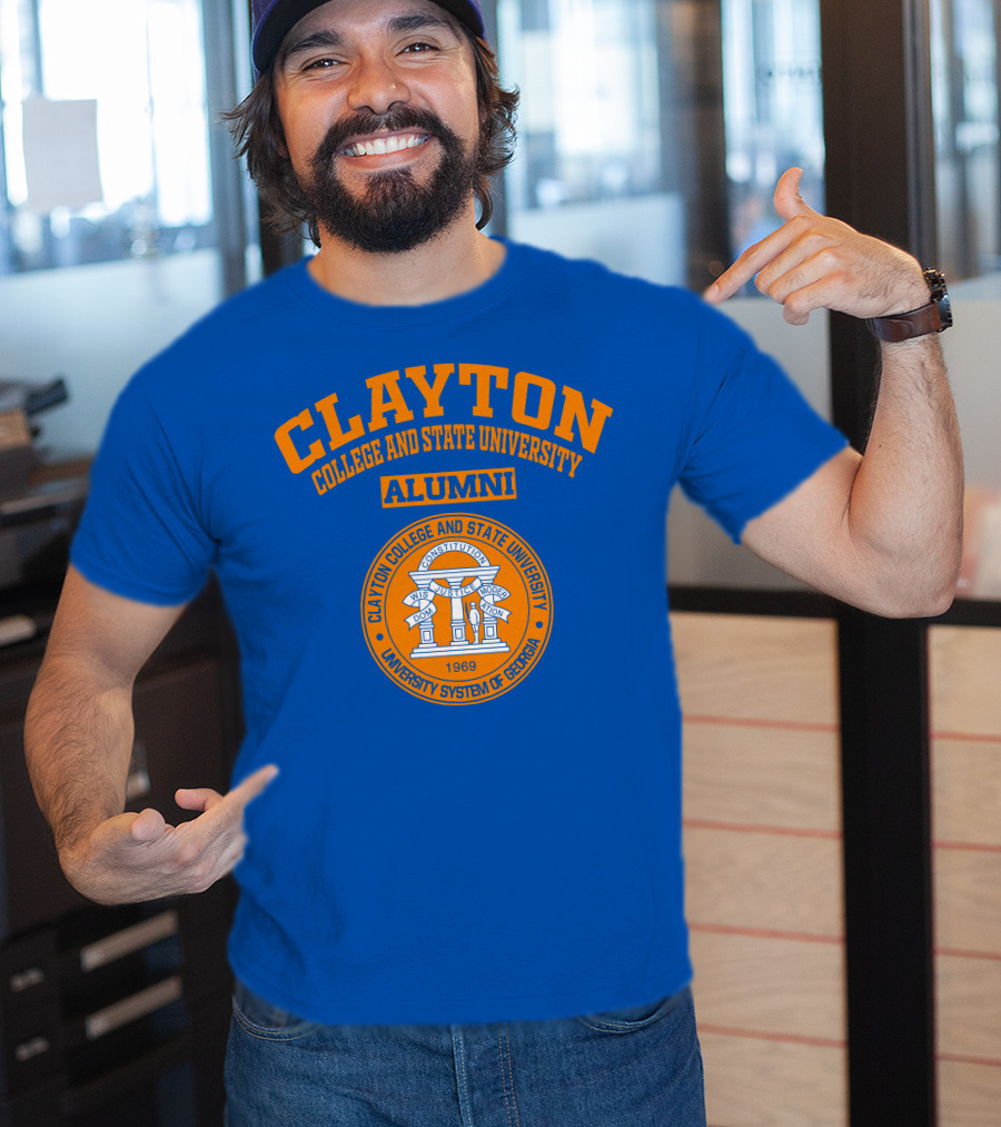 Clayton College And State University Alumni Seal University System Of Georgia T-Shirt