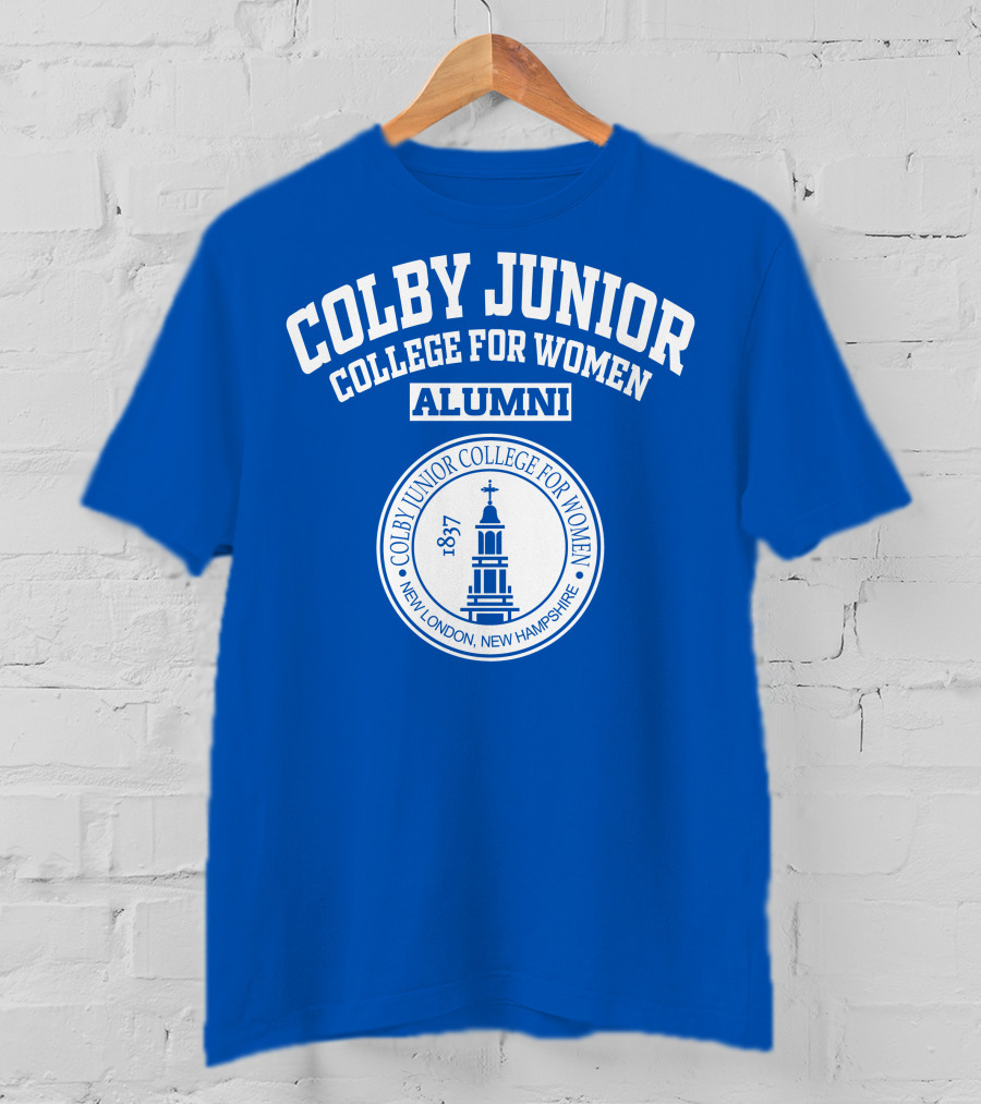 Colby Junior College For Women Alumni New London New Hampshire 1837 T-Shirt