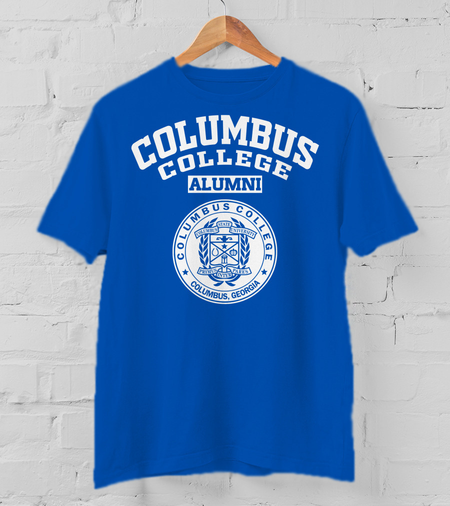 Columbus College Alumni Seal Columbus State University Primus Praeceptis Georgia T-Shirt