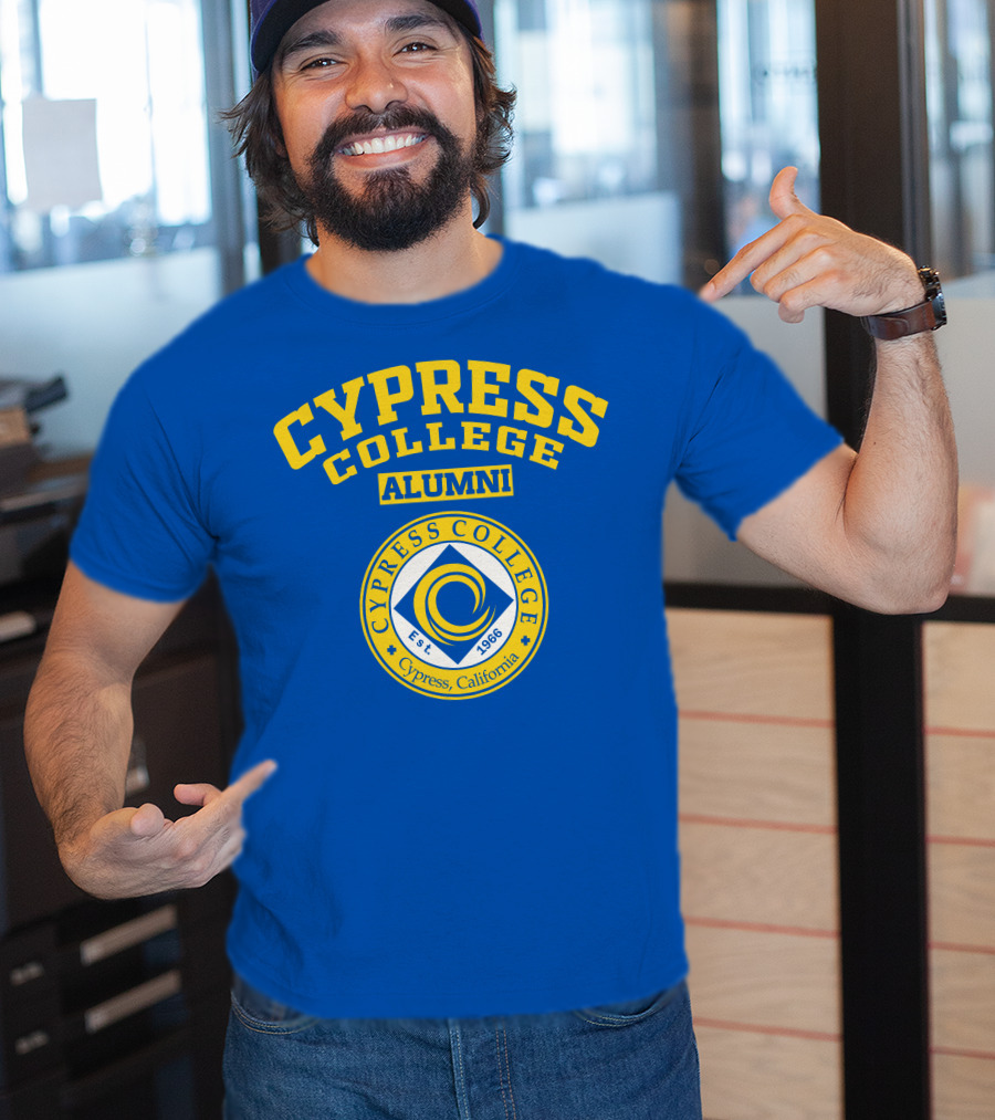 Cypress College Alumni Est 1966 Logo Cypress California T-Shirt