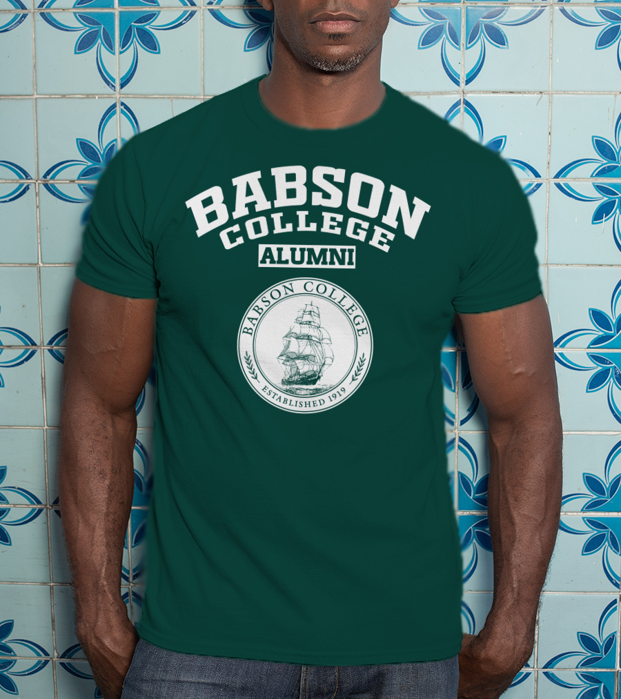Babson College Alumni Established 1919 Ship T-Shirt