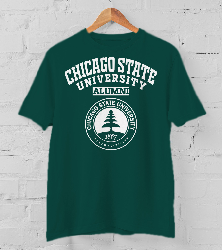Chicago State University Alumni Responsibility 1867 T-Shirt