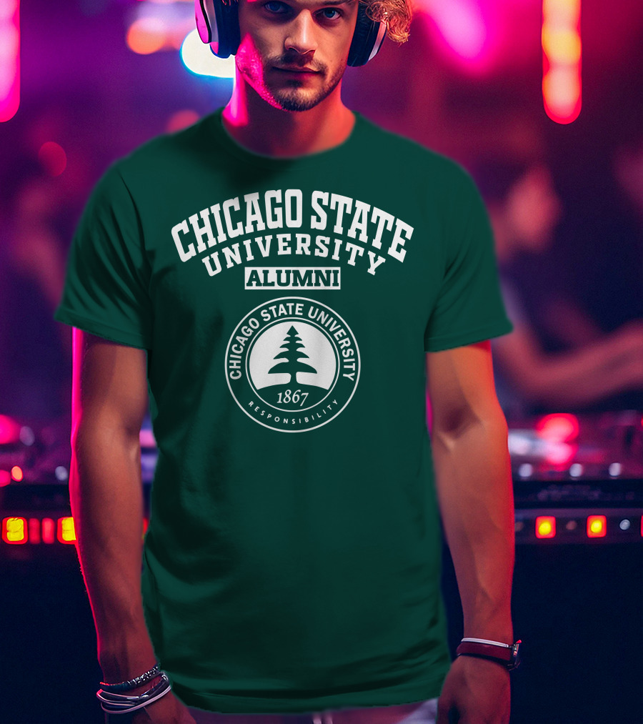 Chicago State University Alumni Responsibility 1867 T-Shirt
