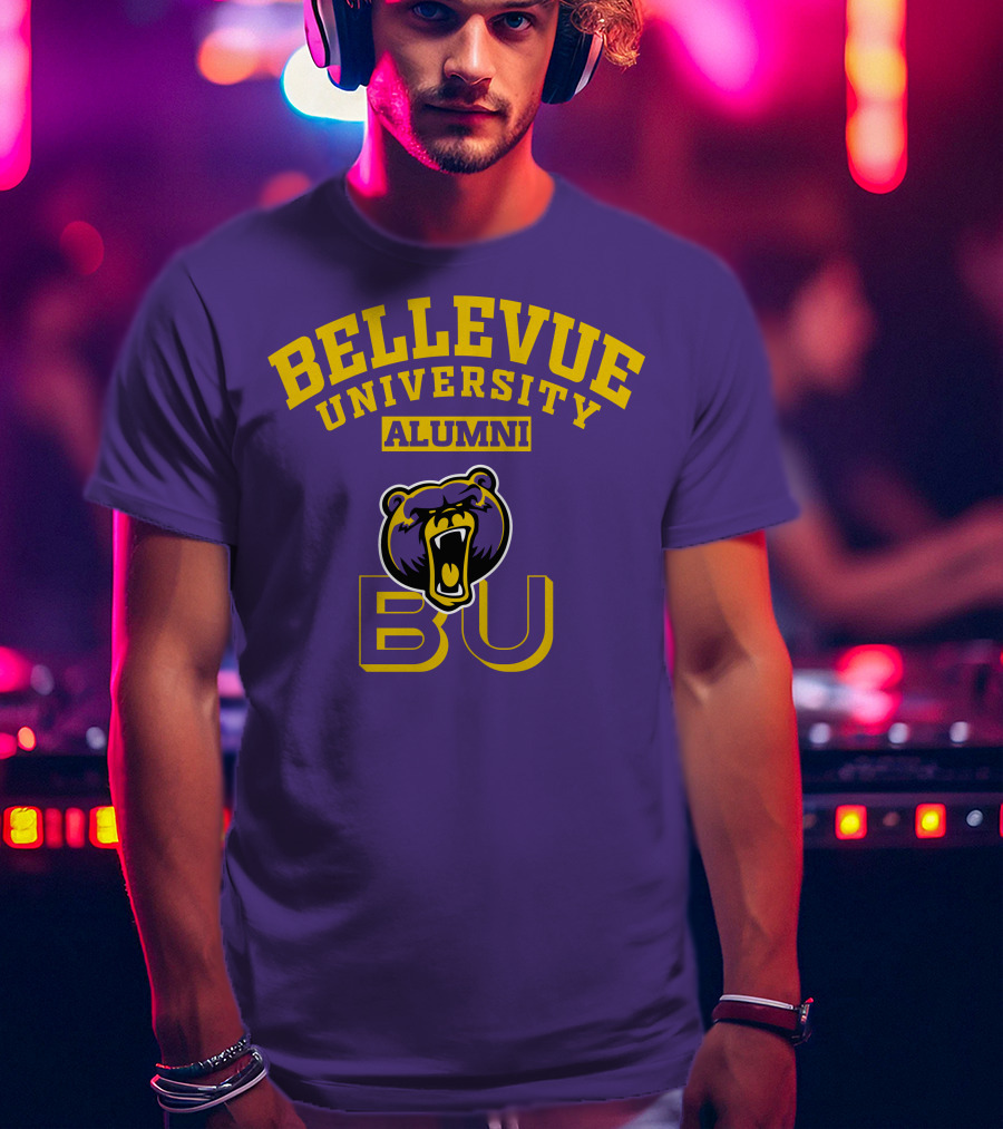 Bellevue University Alumni BU Bear T-Shirt
