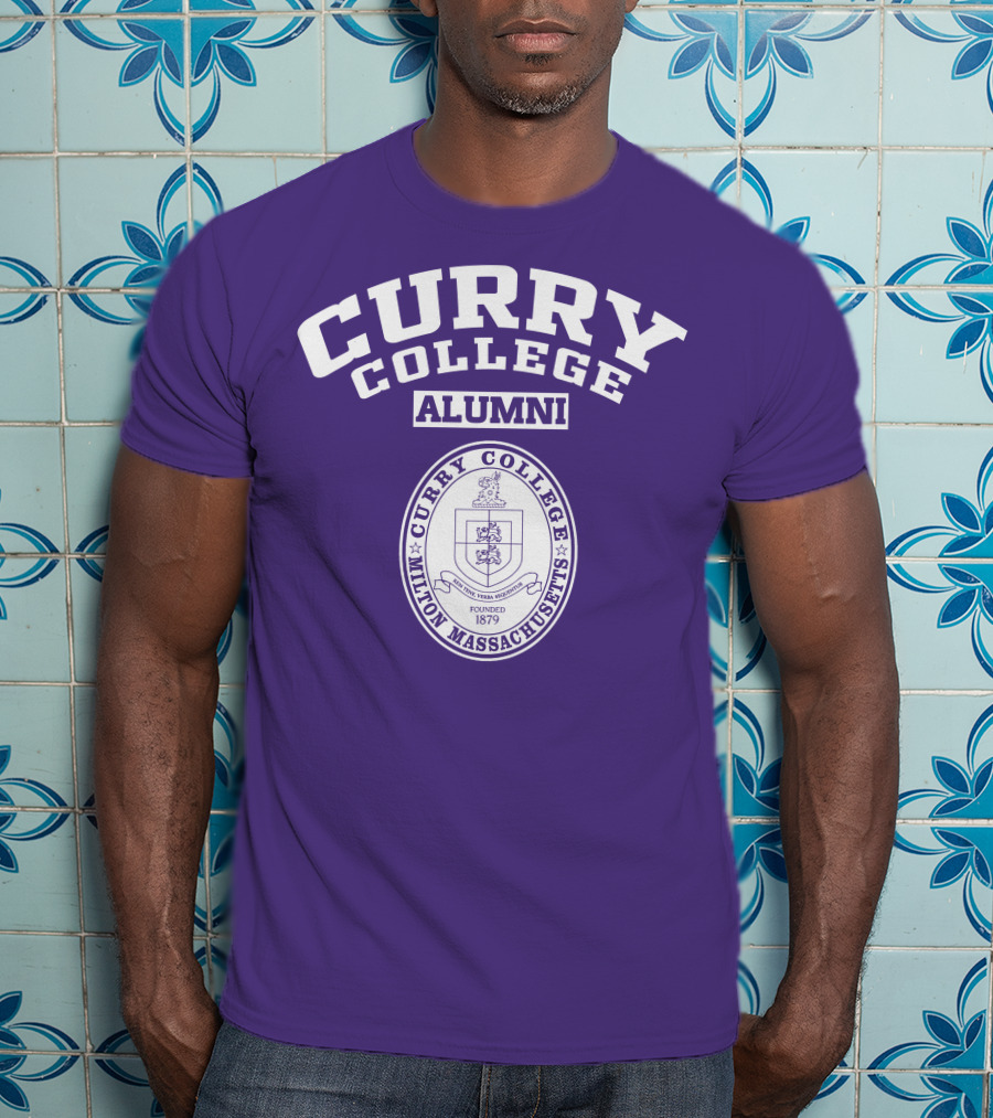 Curry College Alumni Milton Massachusetts Seal 1879 T-Shirt