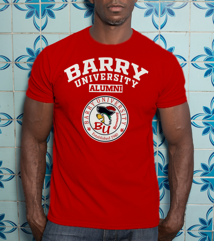 Barry University Alumni Buccaneers Established 1940 BU T-Shirt