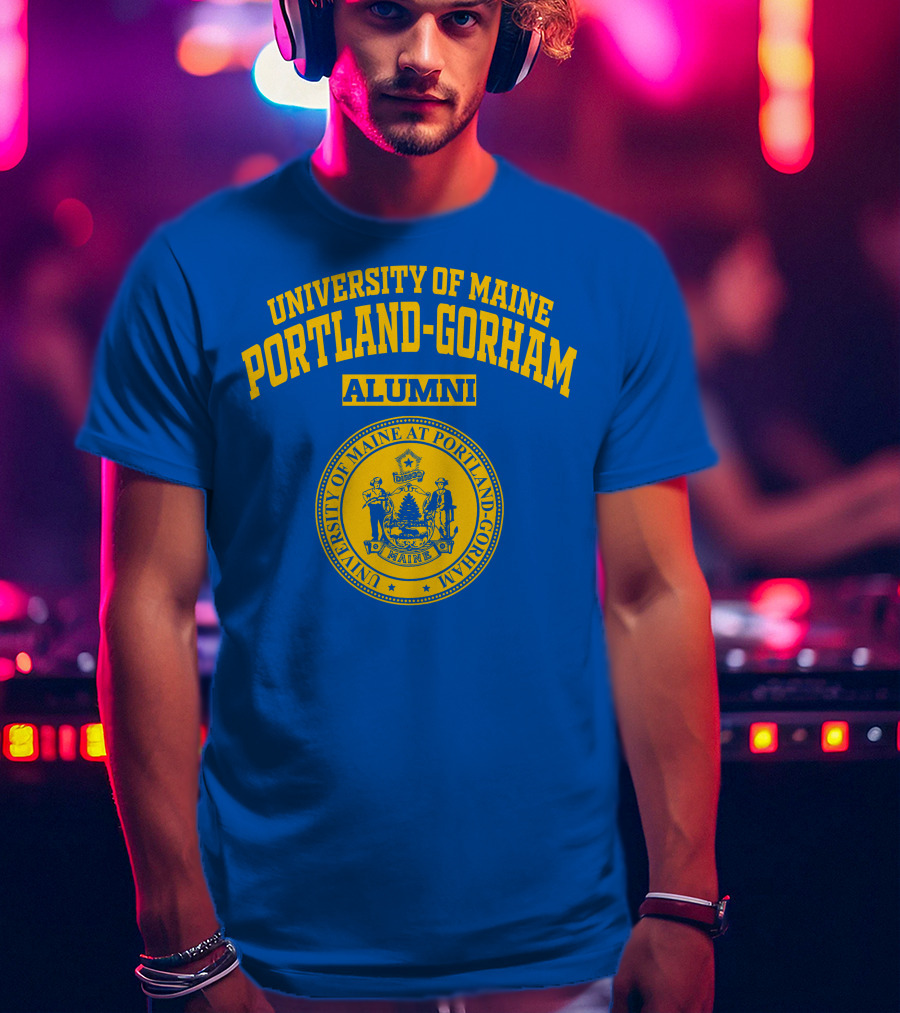 University Of Maine Portland-Gorham Alumni Seal T-Shirt