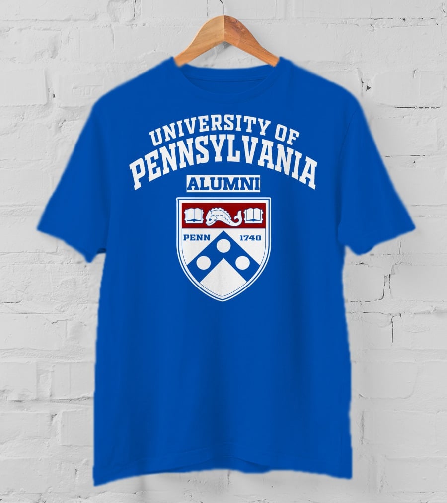 University Of Pennsylvania Alumni Penn 1740 Shield T-Shirt