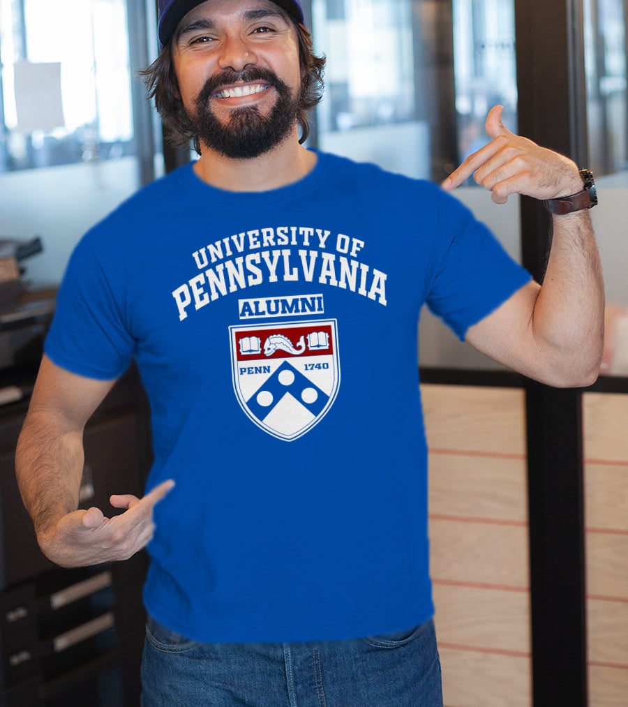 University Of Pennsylvania Alumni Penn 1740 Shield T-Shirt
