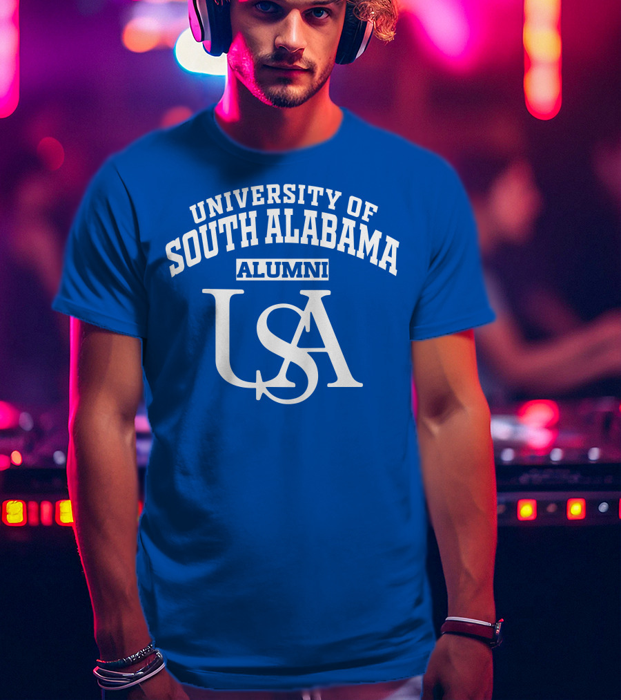 University Of South Alabama Alumni USA T-Shirt