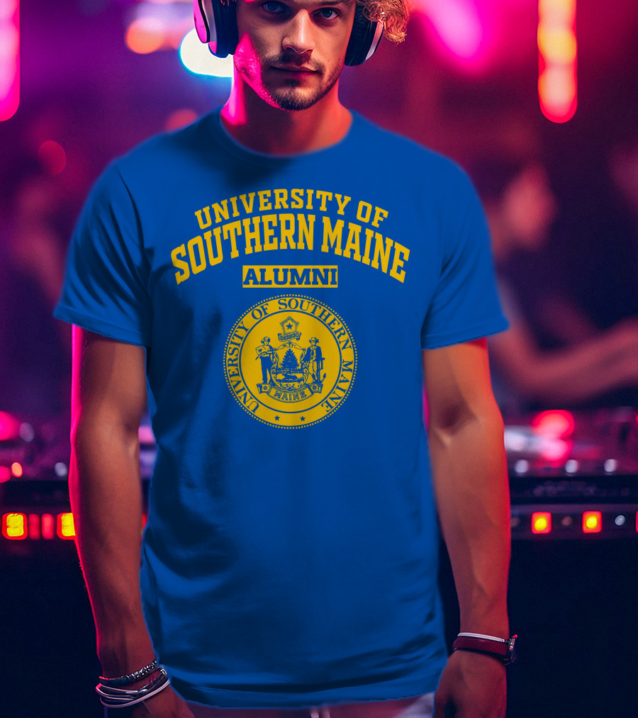 University Of Southern Maine Alumni Portland Seal T-Shirt