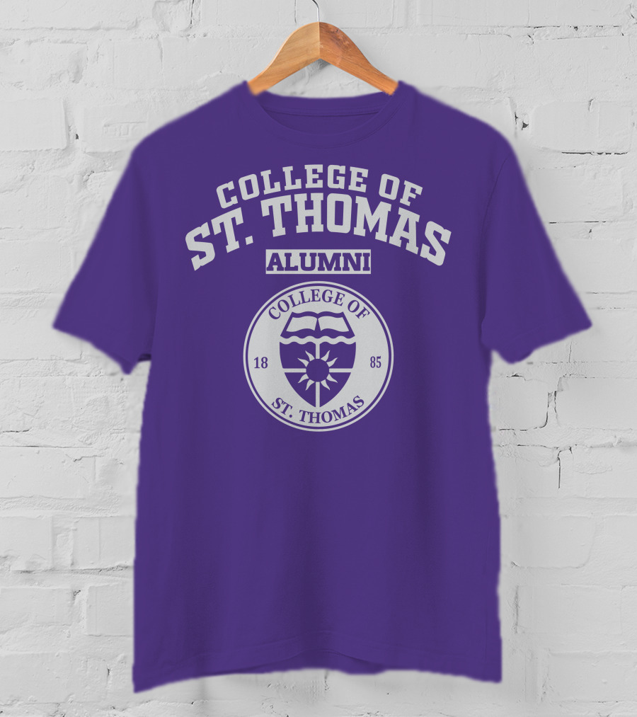 College Of St. Thomas Alumni 1885 T-Shirt