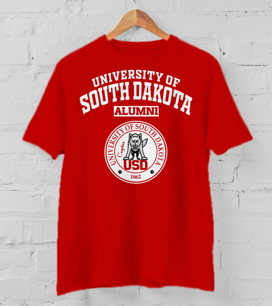 University Of South Dakota Alumni Coyotes USD 1862 T-Shirt