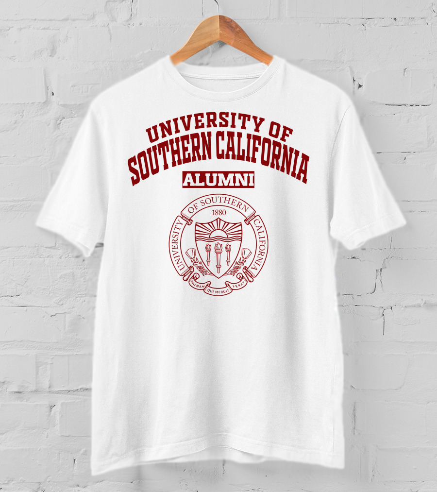 University Of Southern California Alumni Seal 1880 T-Shirt