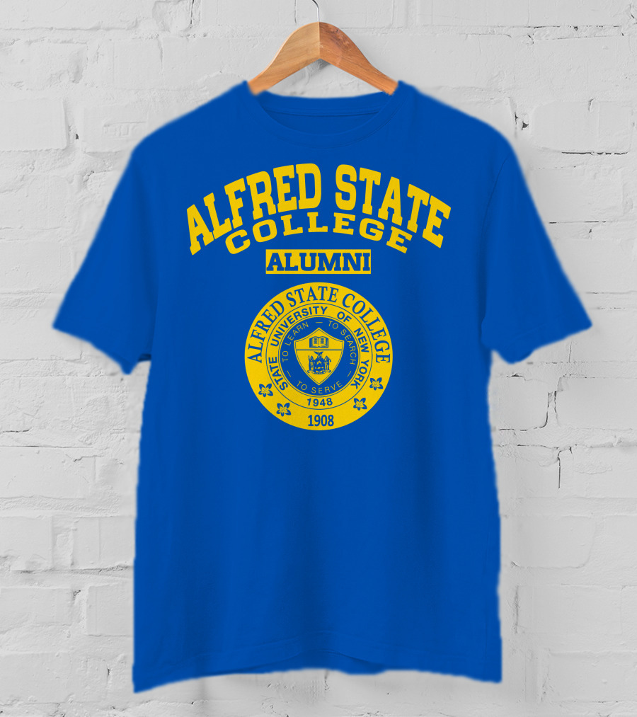Alfred State College Alumni State University Of New York 1908 1948 T-Shirt