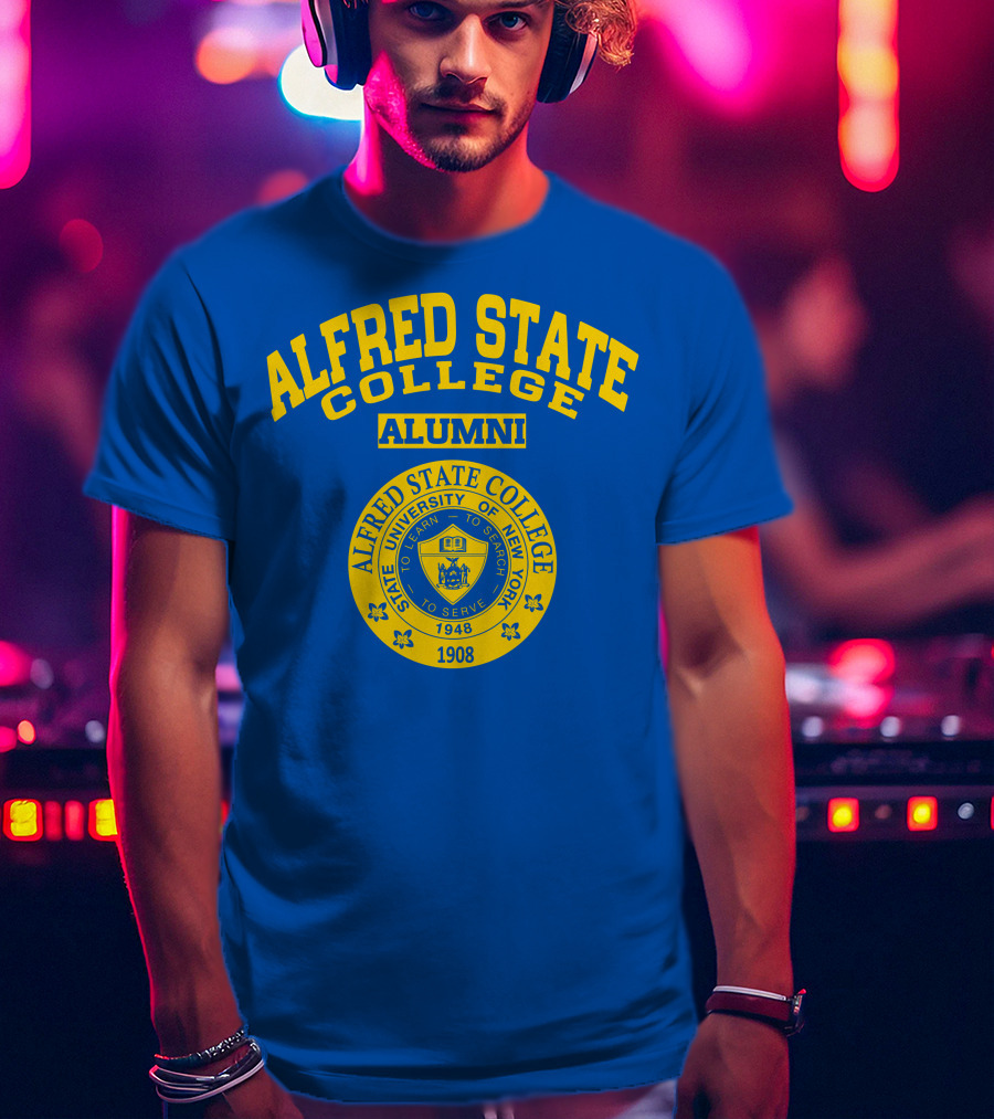 Alfred State College Alumni State University Of New York 1908 1948 T-Shirt