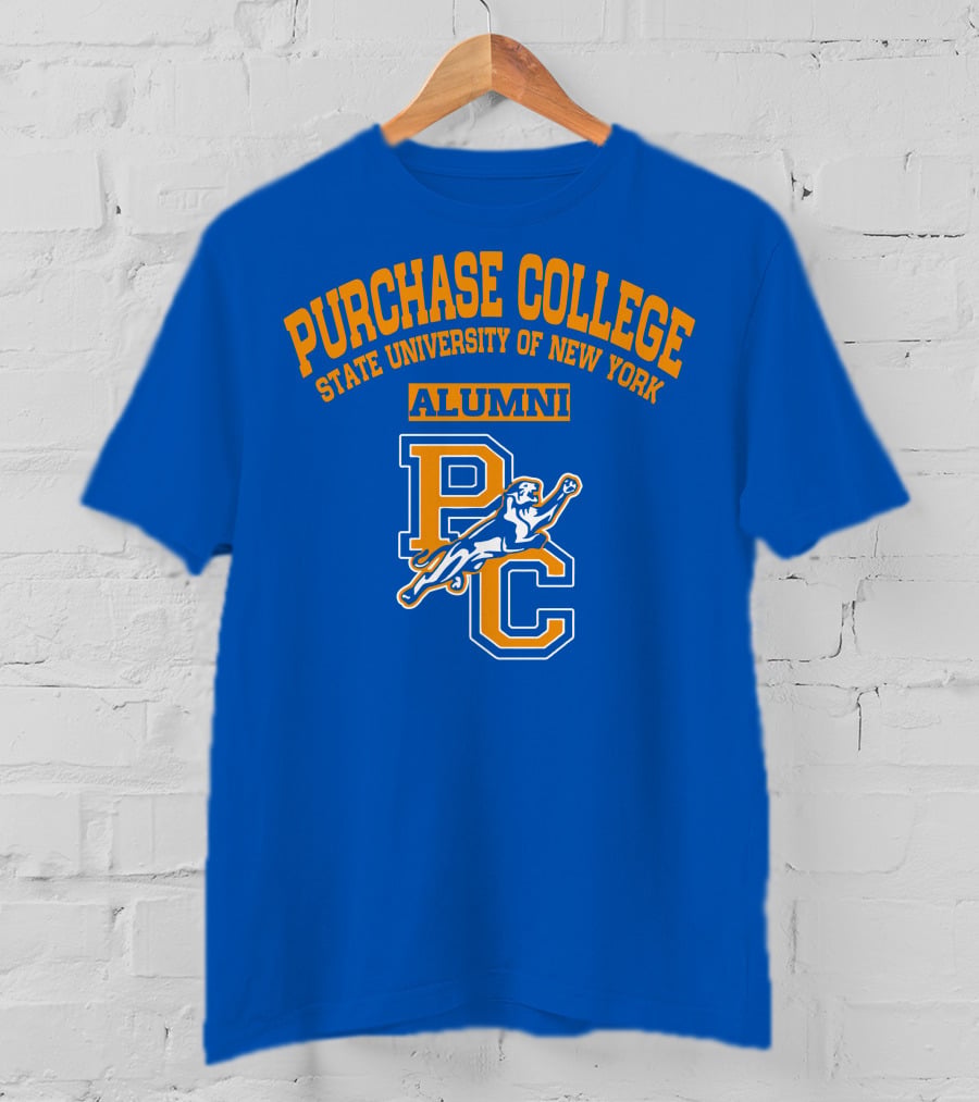 Purchase College State University Of New York Alumni PC Lion T-Shirt