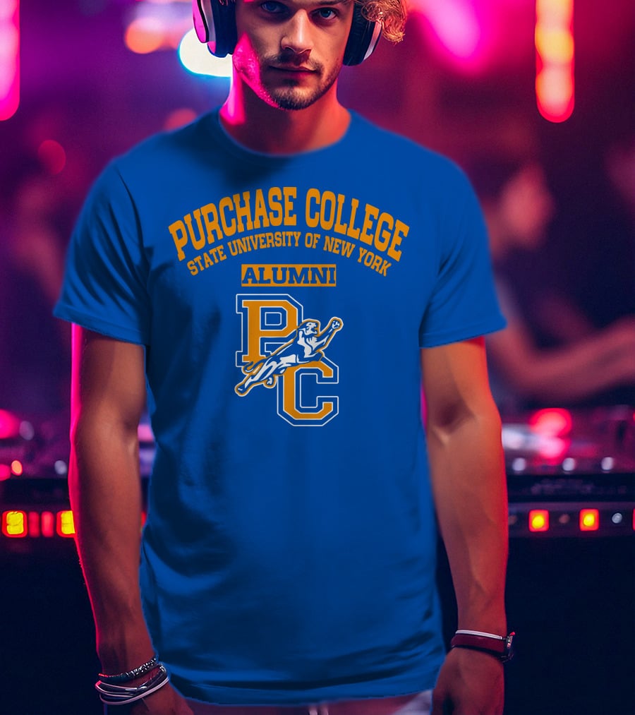 Purchase College State University Of New York Alumni PC Lion T-Shirt