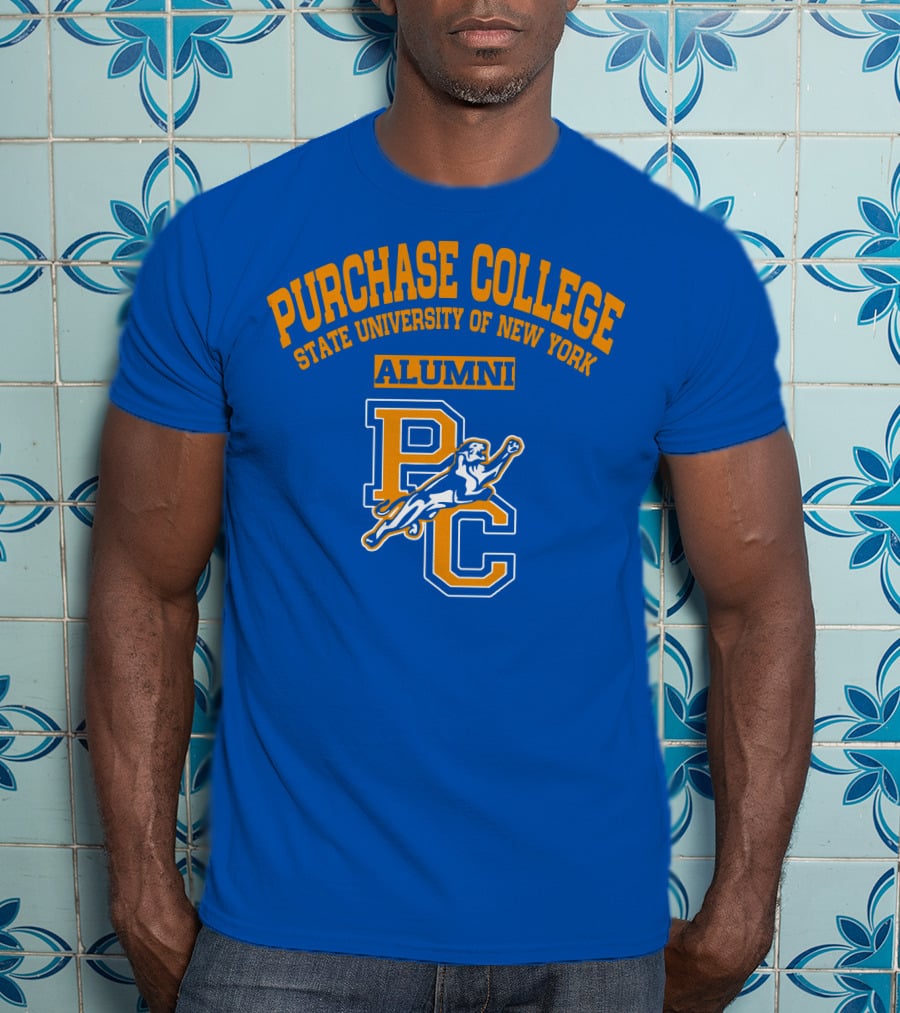 Purchase College State University Of New York Alumni PC Lion T-Shirt