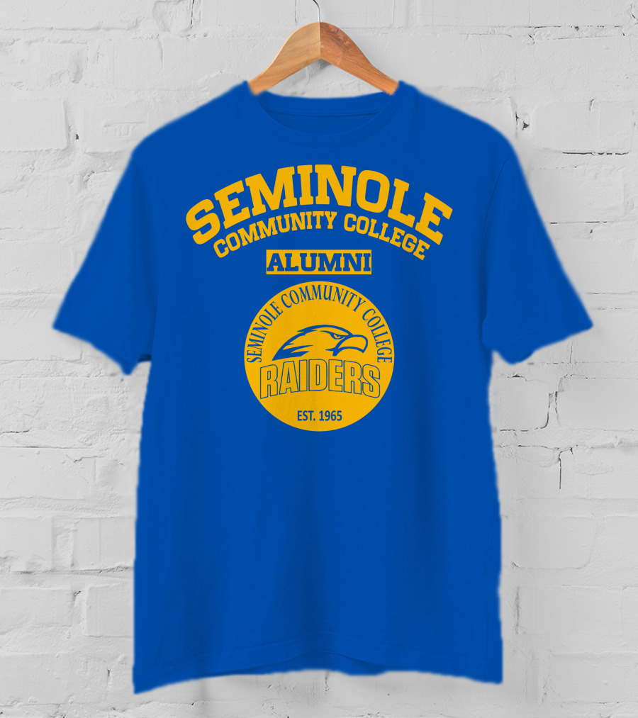 SEMINOLE COMMUNITY COLLEGE ALUMNI RAIDERS EST. 1965 T-Shirt
