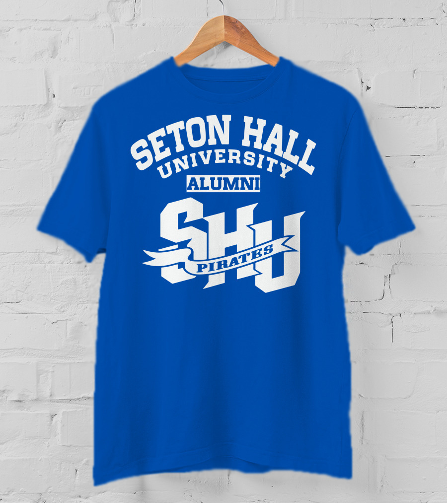 Seton Hall University Alumni SHU Pirates T-Shirt
