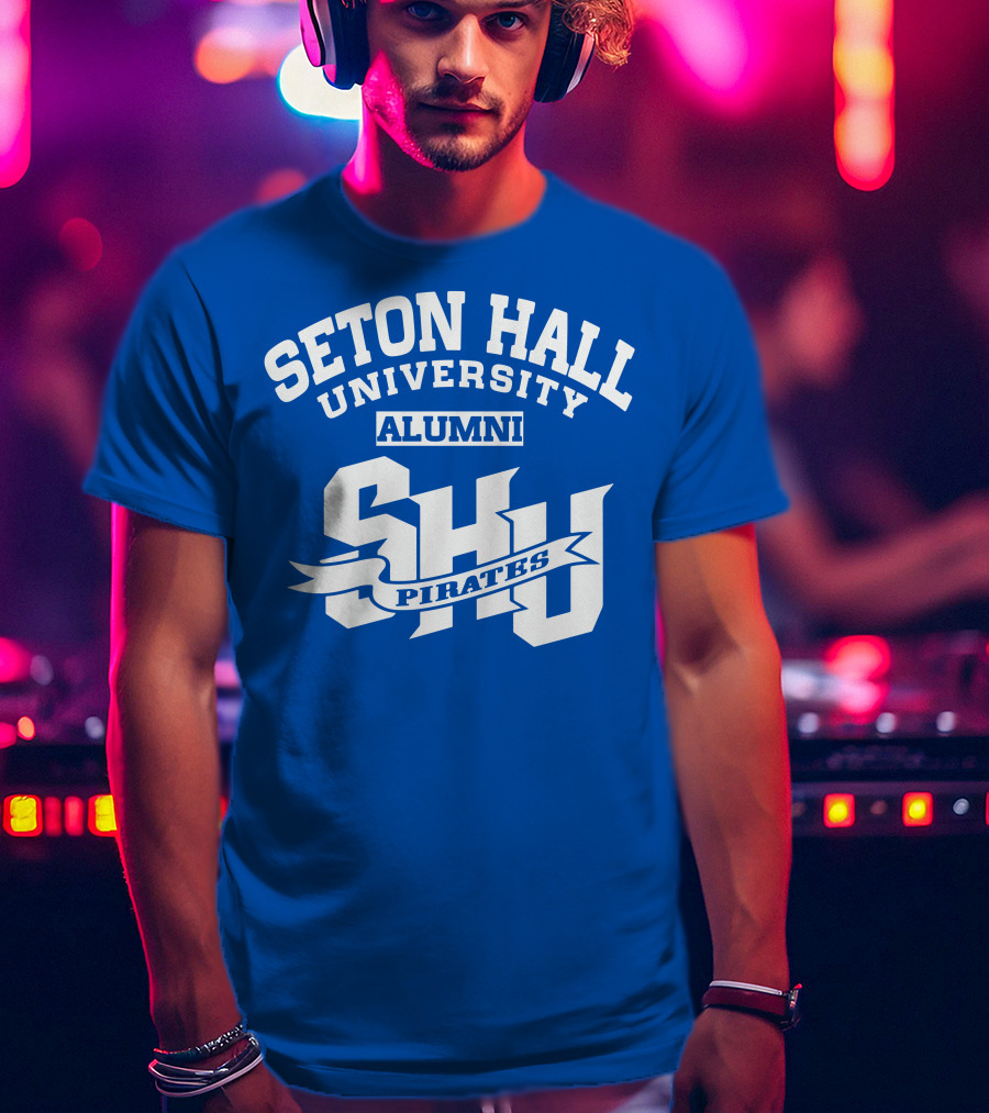 Seton Hall University Alumni SHU Pirates T-Shirt