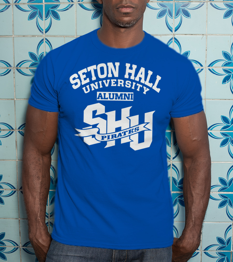 Seton Hall University Alumni SHU Pirates T-Shirt
