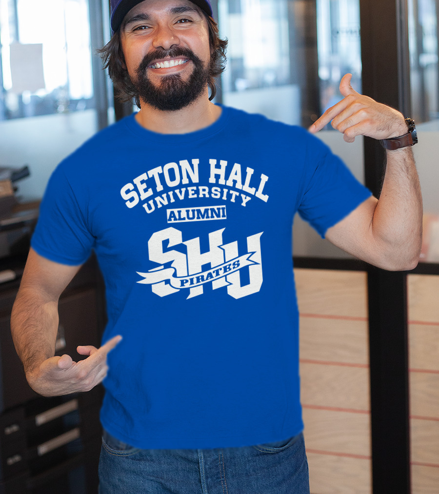 Seton Hall University Alumni SHU Pirates T-Shirt