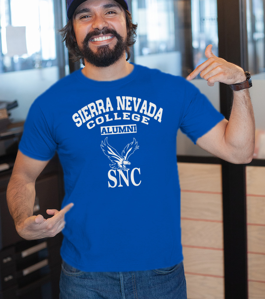 Sierra Nevada College Alumni SNC Eagle T-Shirt