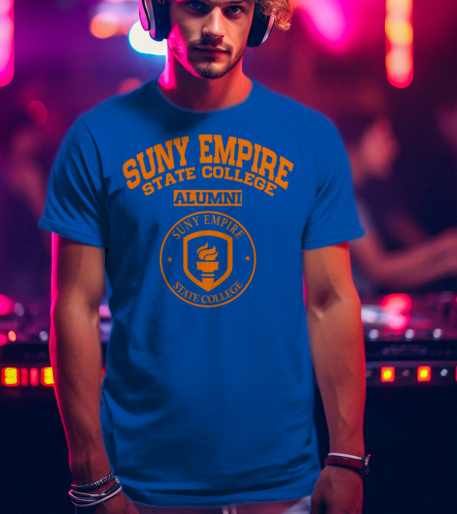 SUNY Empire State College Alumni Torch Emblem T-Shirt