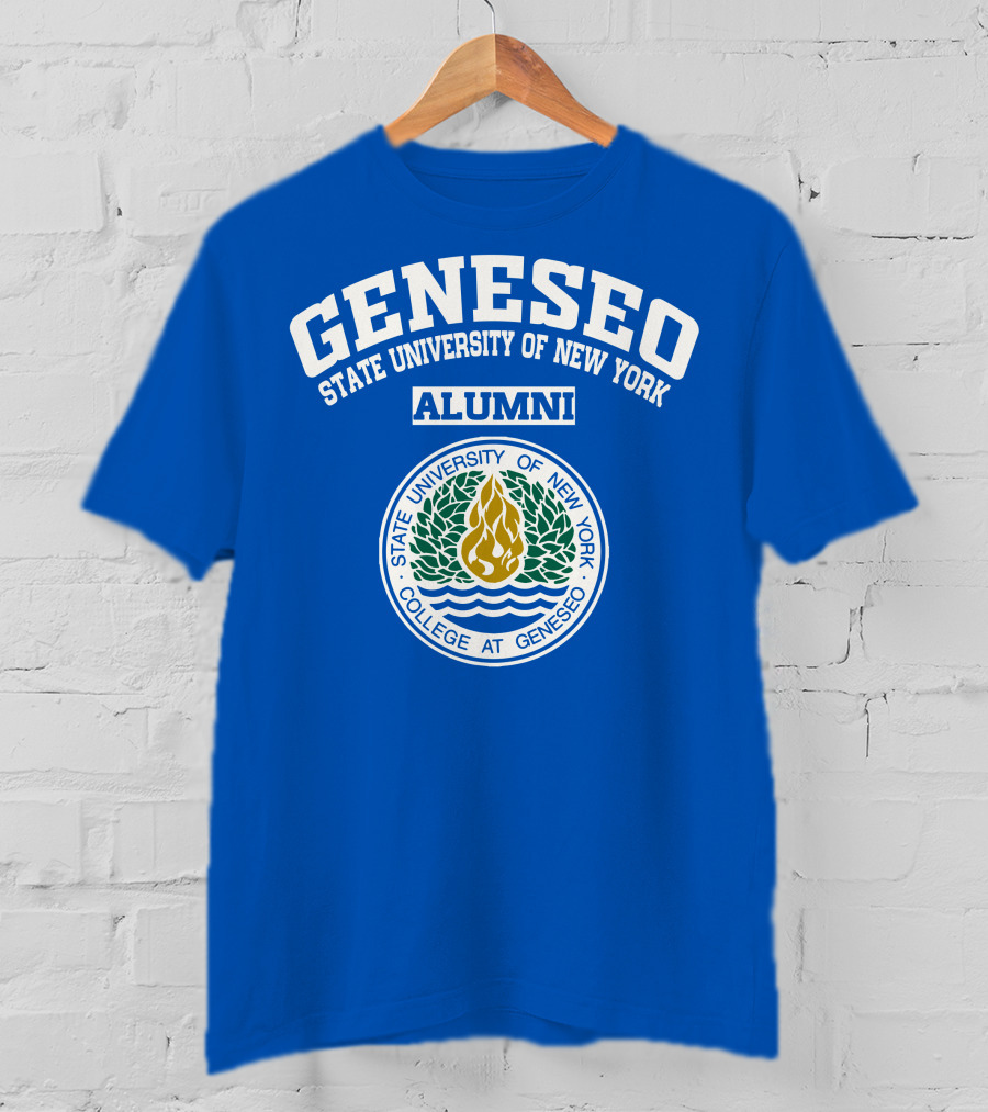 Geneseo State University Of New York Alumni Seal State University Of New York College At Geneseo T-Shirt