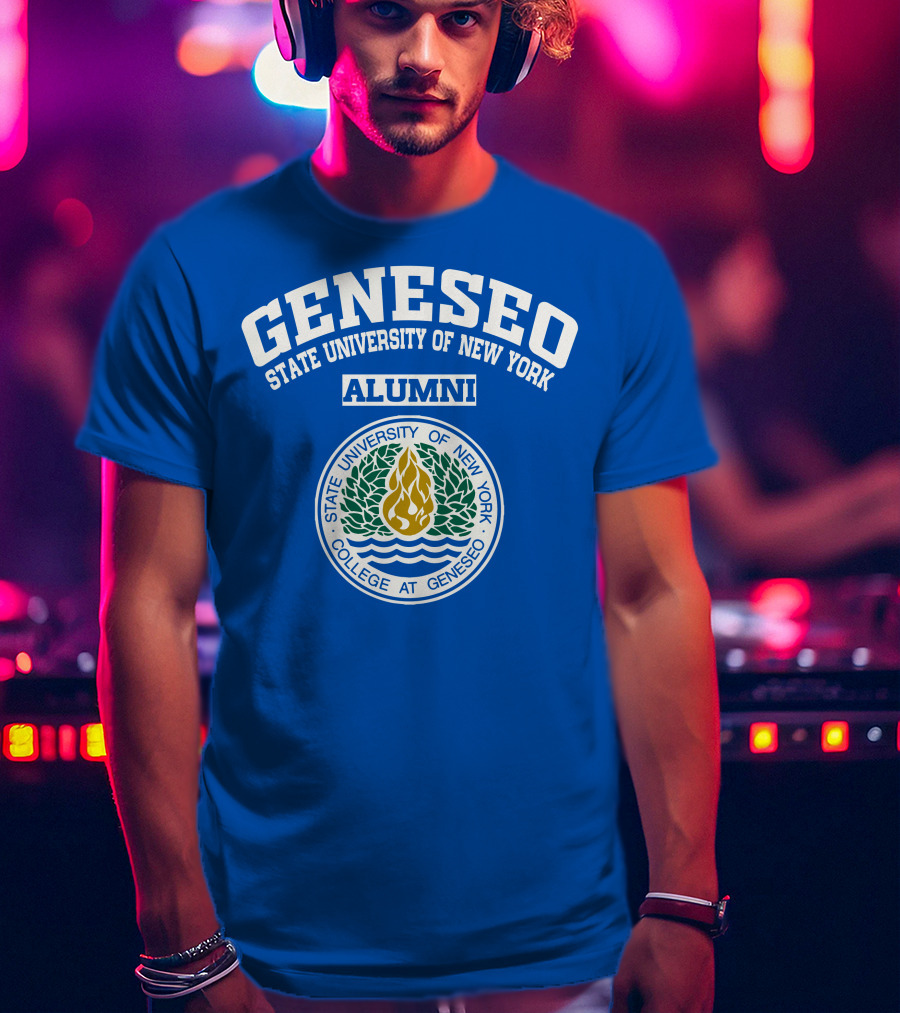 Geneseo State University Of New York Alumni Seal State University Of New York College At Geneseo T-Shirt
