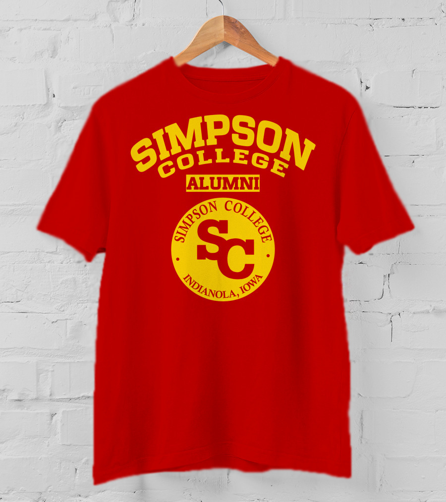 Simpson College Alumni SC Indianola Iowa T-Shirt