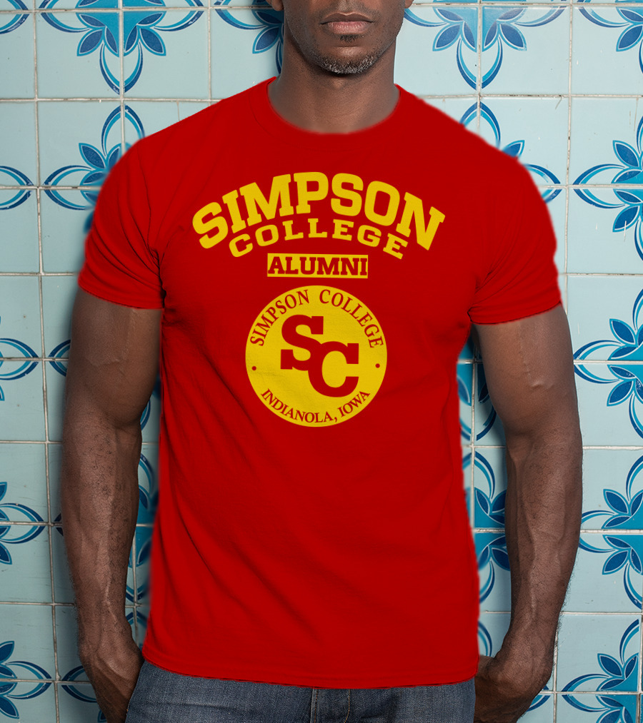 Simpson College Alumni SC Indianola Iowa T-Shirt