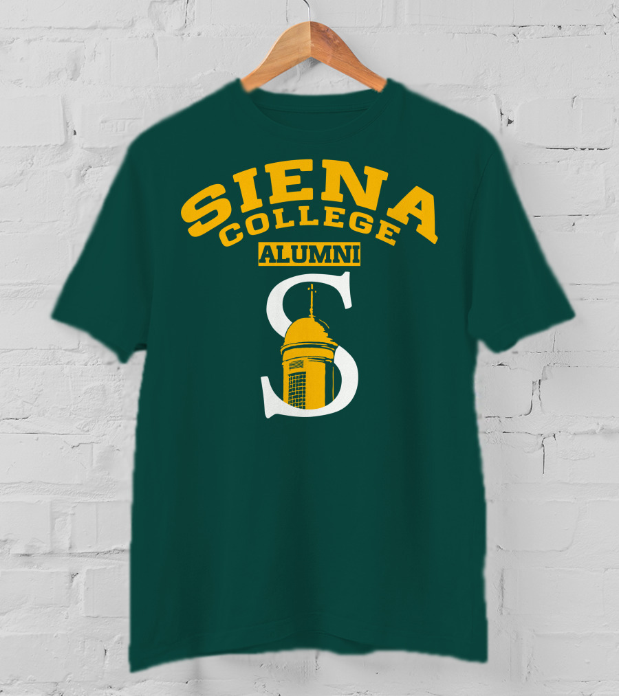 Siena College Alumni S Logo With Tower T-Shirt