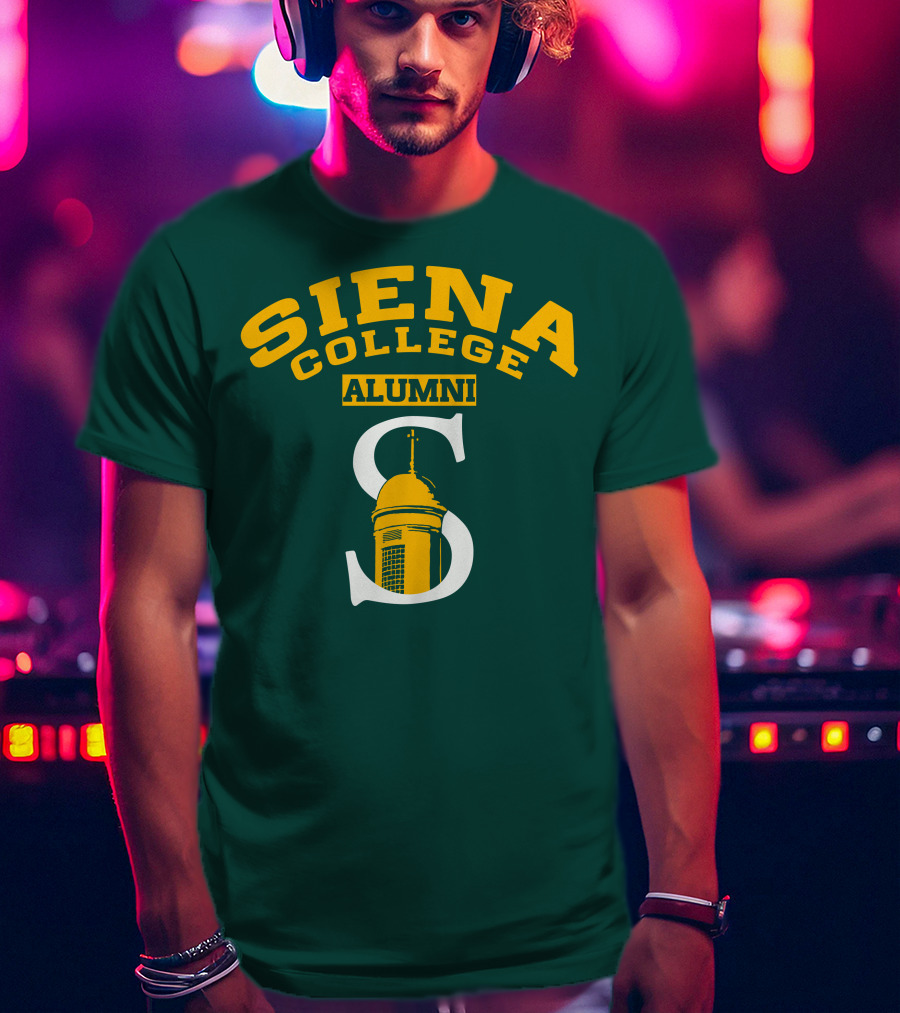 Siena College Alumni S Logo With Tower T-Shirt