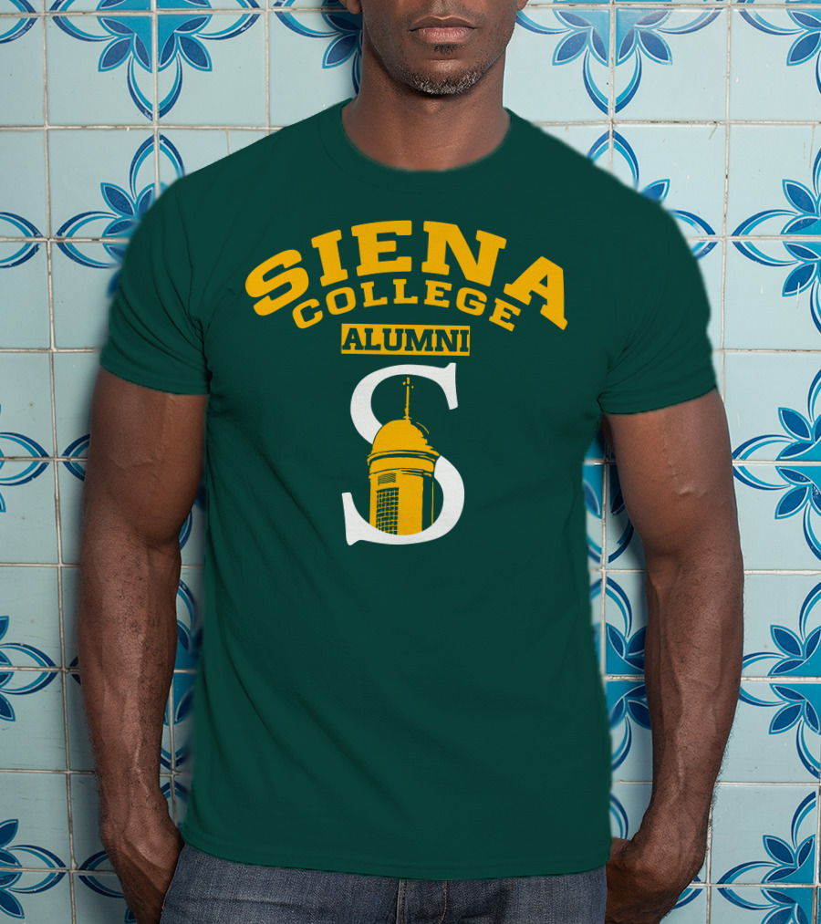 Siena College Alumni S Logo With Tower T-Shirt