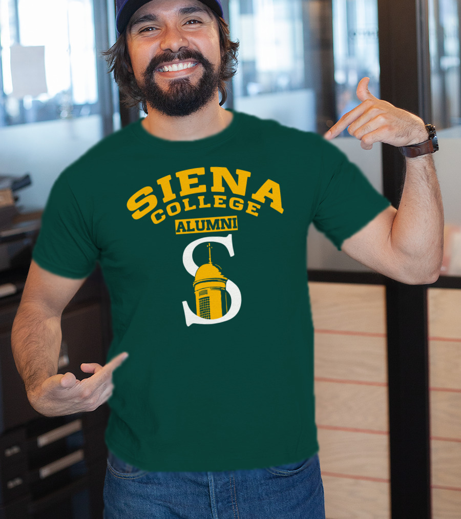 Siena College Alumni S Logo With Tower T-Shirt