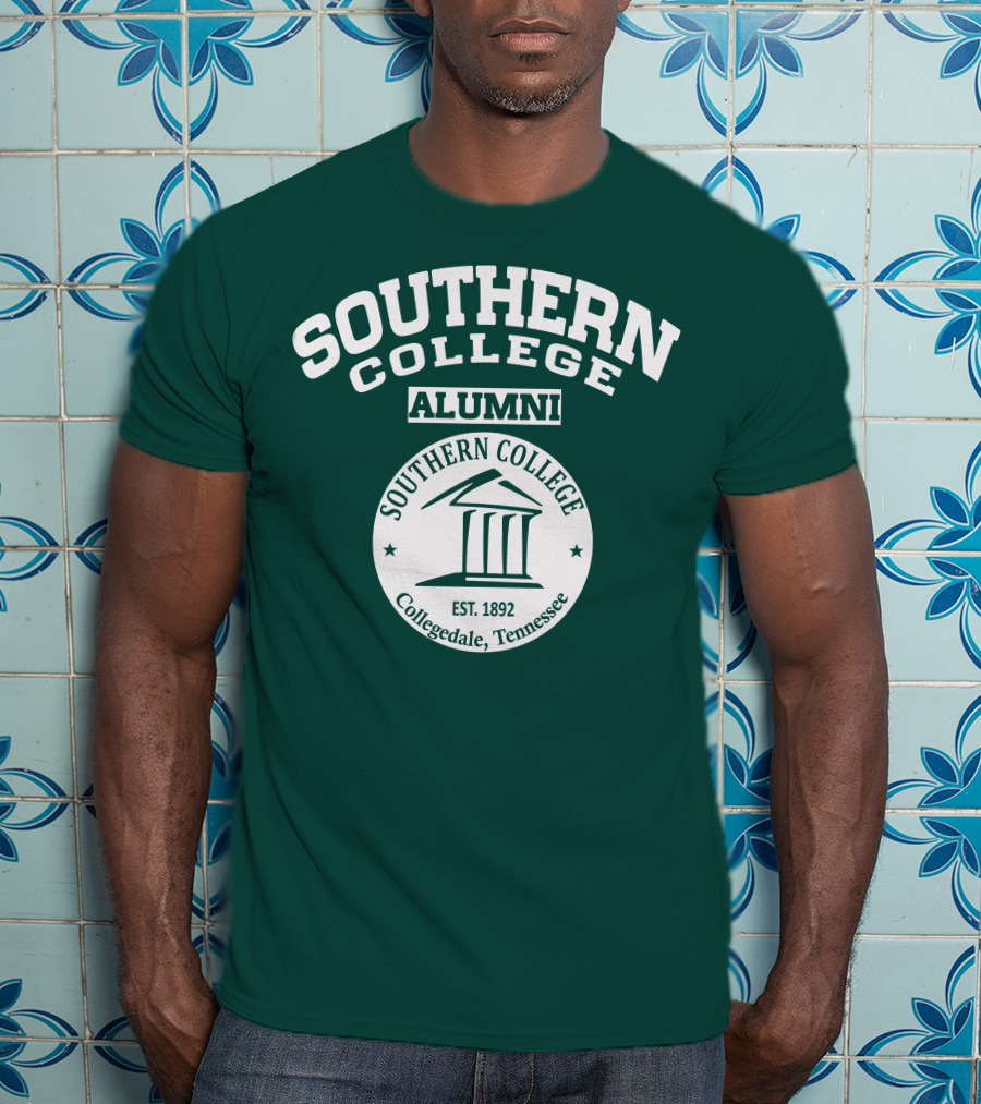 Southern College Alumni Southern College Collegedale Tennessee Est. 1892 T-Shirt