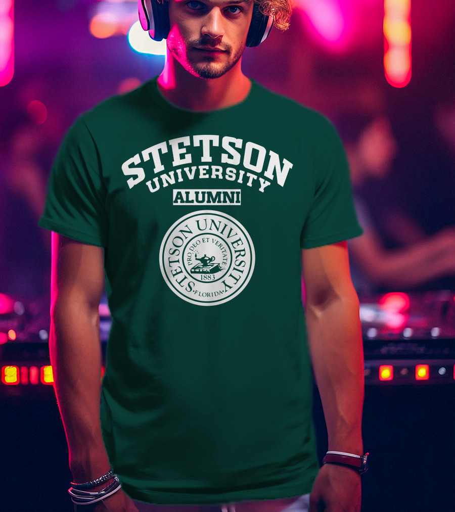Stetson University Florida Alumni Pro Deo Et Veritate 1883 T-Shirt