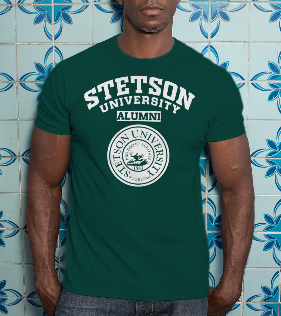 Stetson University Florida Alumni Pro Deo Et Veritate 1883 T-Shirt