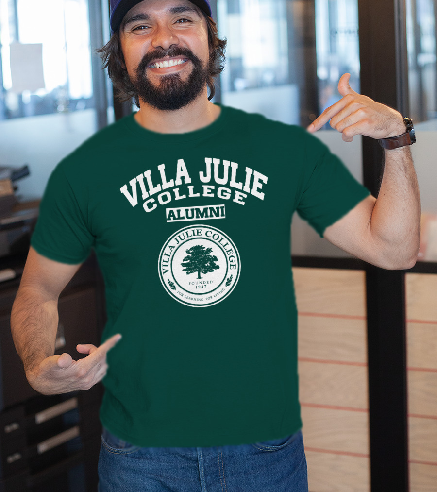 Villa Julie College Alumni Founded 1947 For Learning For Living T-Shirt