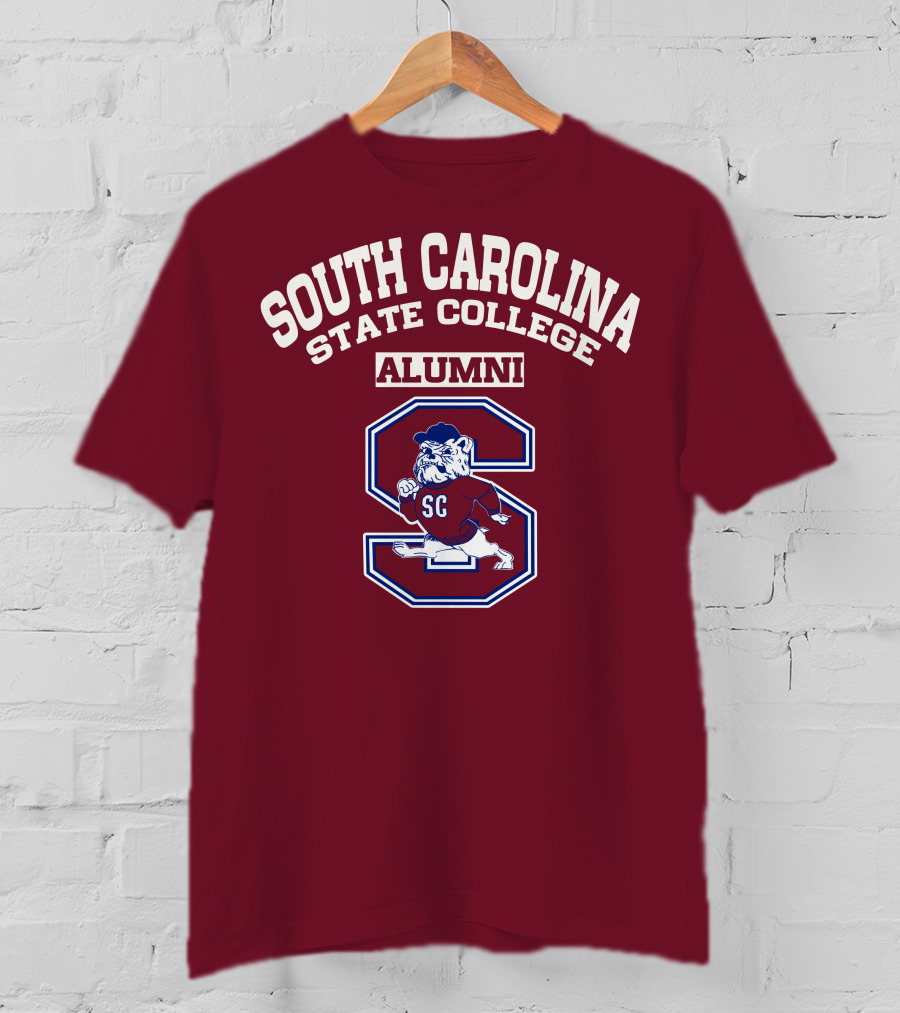 South Carolina State College Alumni SC Bulldog T-Shirt