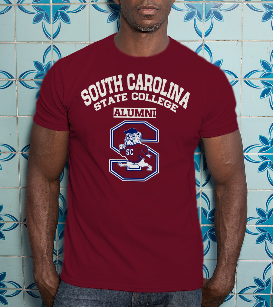 South Carolina State College Alumni SC Bulldog T-Shirt