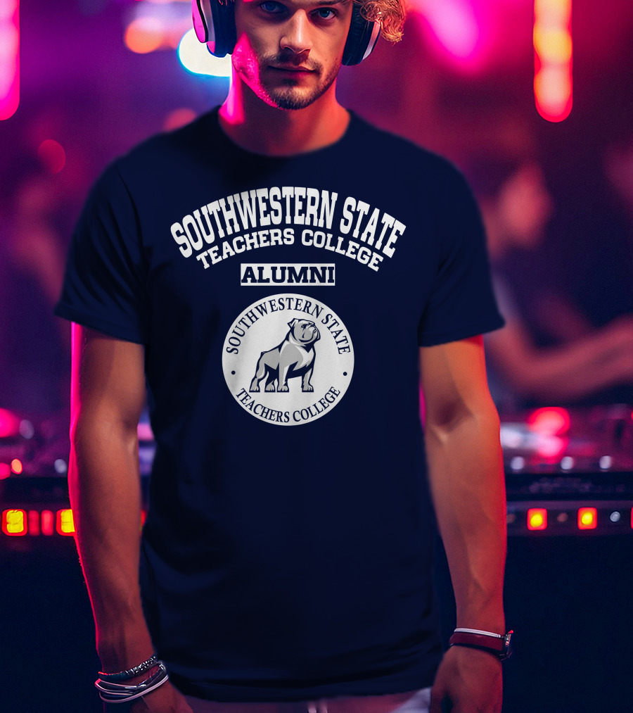 Southwestern State Teachers College Alumni Bulldog T-Shirt