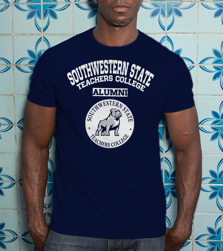 Southwestern State Teachers College Alumni Bulldog T-Shirt