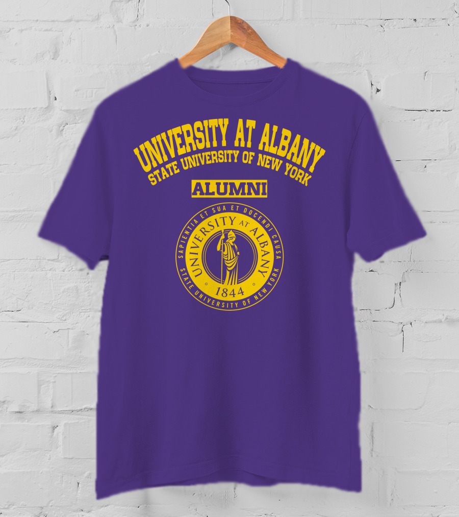 University At Albany State University Of New York Alumni 1844 Seal T-Shirt