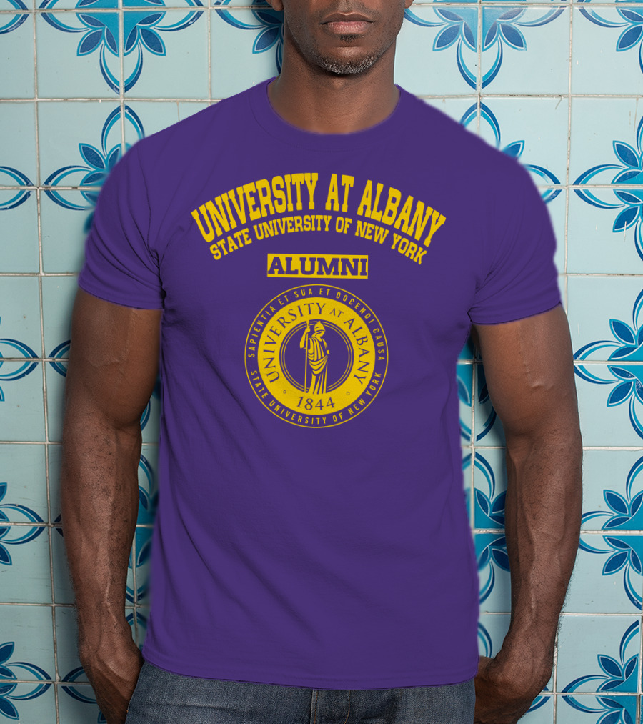 University At Albany State University Of New York Alumni 1844 Seal T-Shirt
