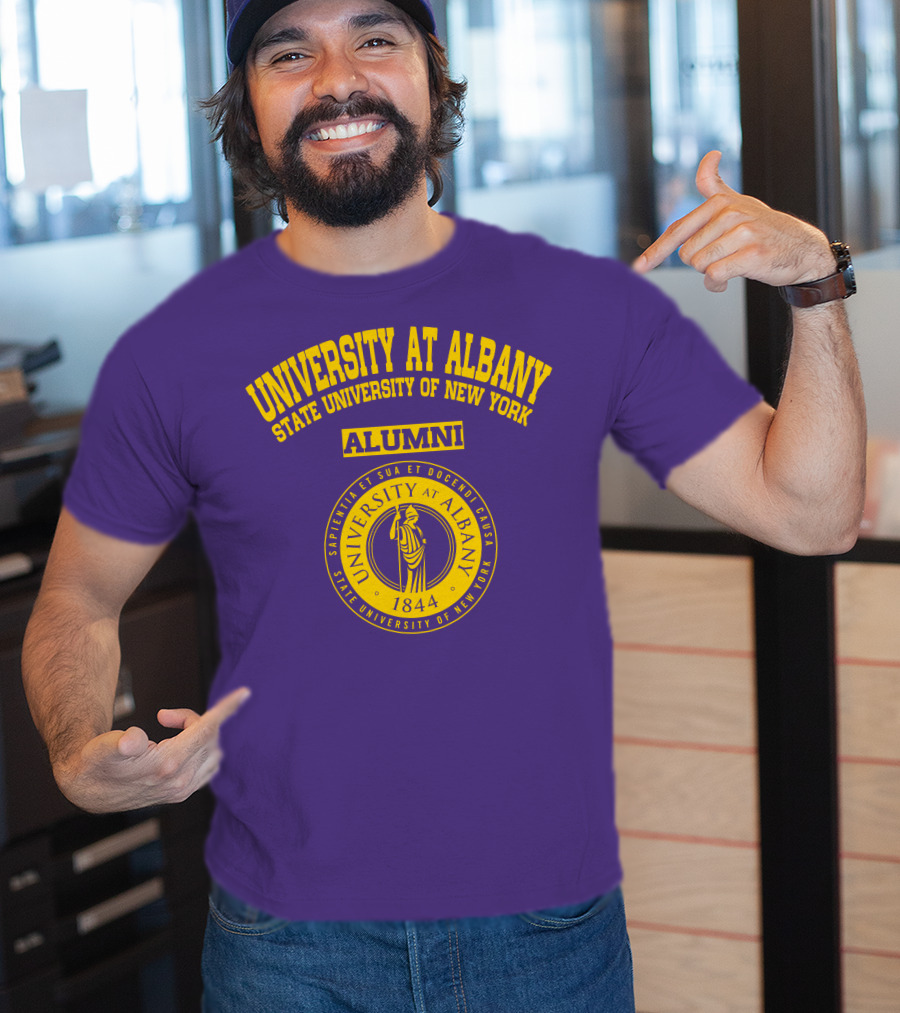 University At Albany State University Of New York Alumni 1844 Seal T-Shirt